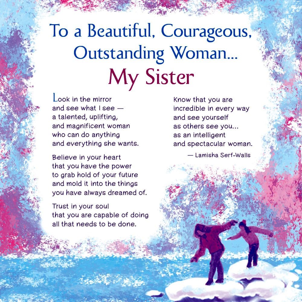 Blue Mountain Arts Sisters Are Forever 2026 Wall Calendar Steve's