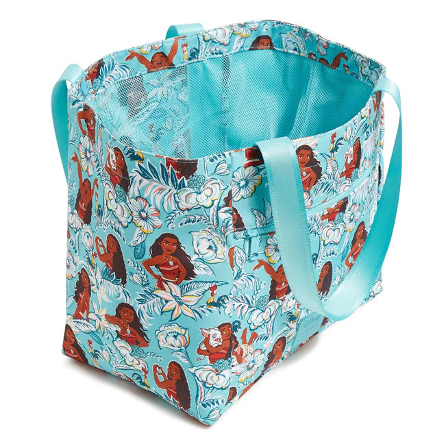 Vera Bradley Disney Moana Tropical Drawstring Family Tote Bag