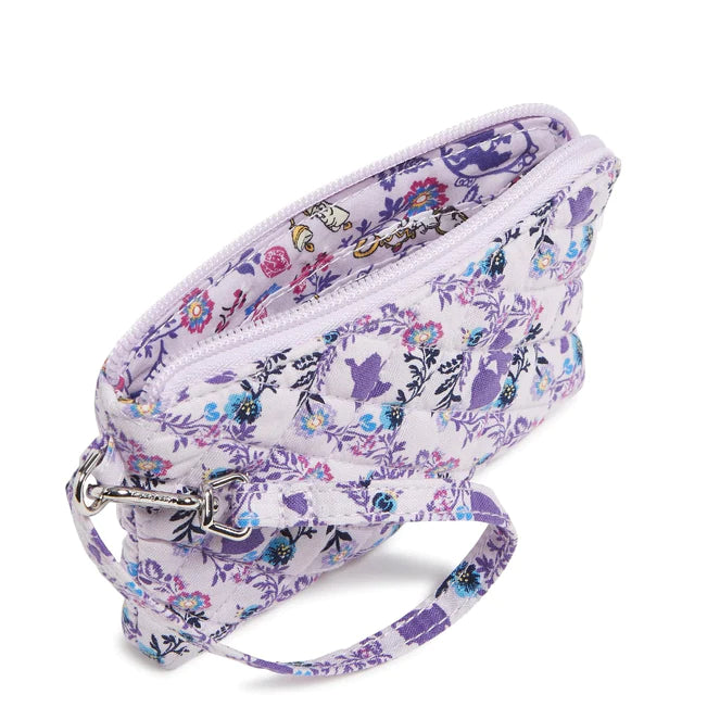 Vera Bradley Disney Clip & Zip Mini Pouch : Belle Floral Cameos – Steve ...