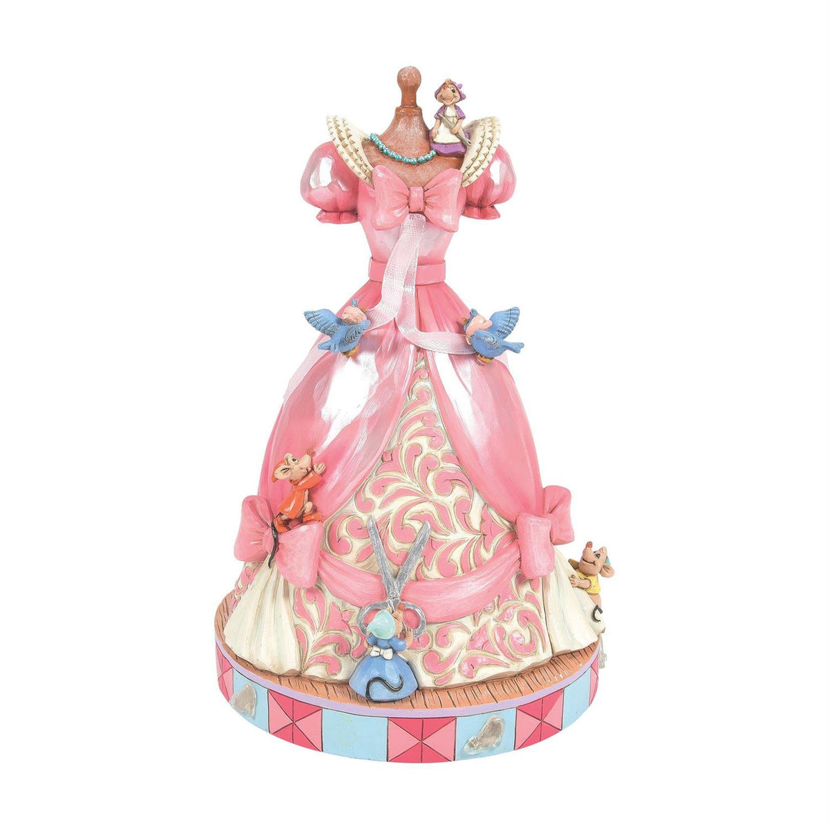 cinderella pink dress mice Disney Traditions | Cinderella's Pink Dress Music