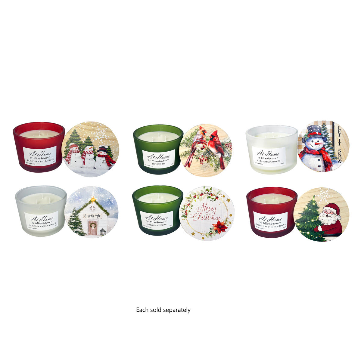 Crystal Pine Holiday Pattern Play Signature Jar Candle, 8 oz main image 0