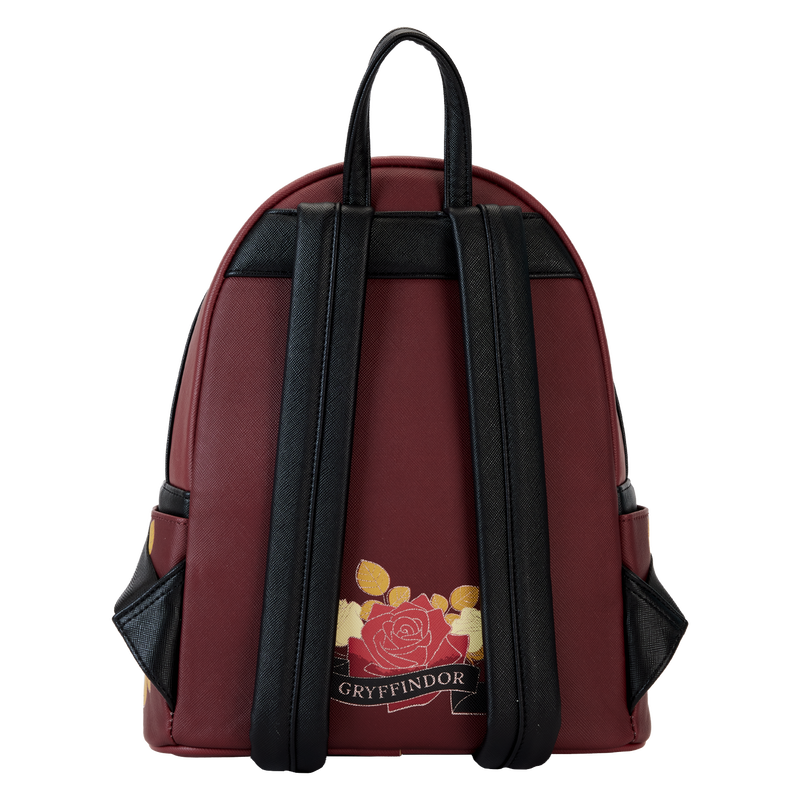 harry potter gryffindor mini backpack Harry Potter Gryffindor House Floral Tattoo Mini Backpack