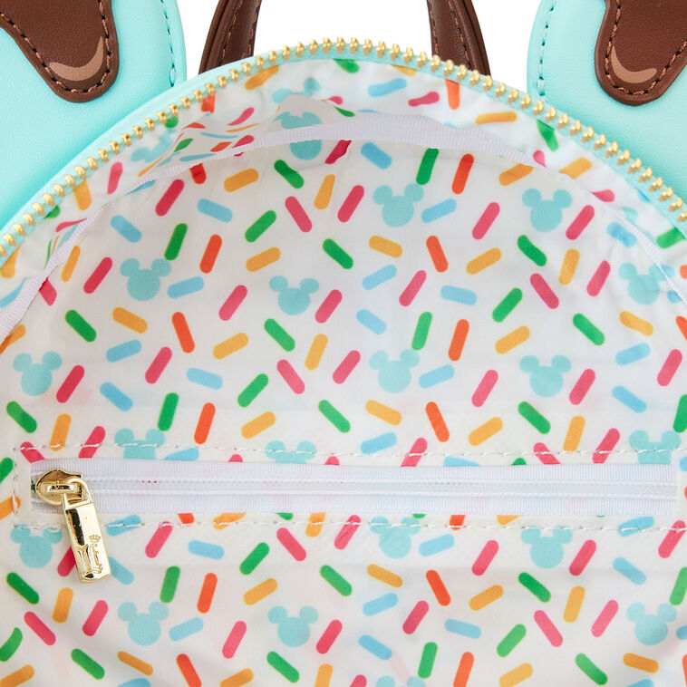 disney princess ice cream mini backpack Mickey & Minnie Mouse Sweets Ice-Cream Size:IV (7-9wt) 19 inch laptop backpack Custom Spoon dotted dresses