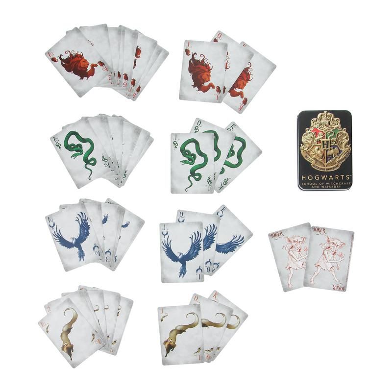 harry potter limited edition playing cards Harry Potter Hogwarts Playing Cards