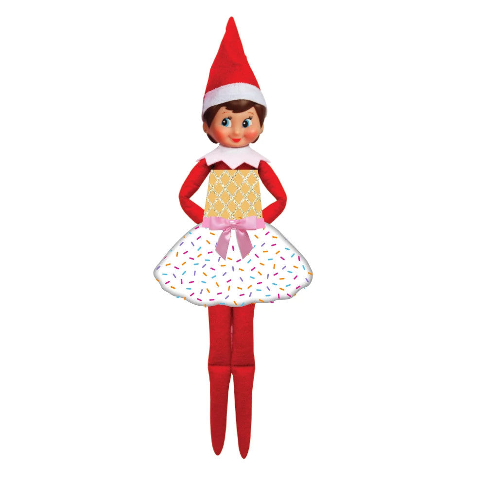 white christmas dresses The Elf on the Shelf Santaverse Claus Couture Collection Gifts & Glamo –  ShopCGX main image 0