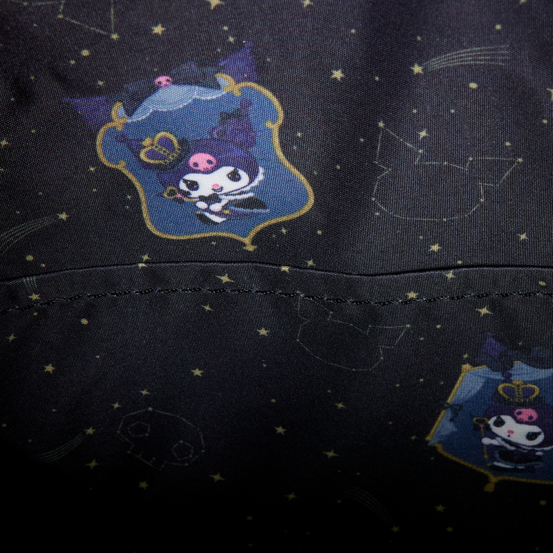 3836 Sanrio Kuromi 20Th Anniversary Cameo Mini Backpack Sanrio Kuromi 20th Anniversary Cameo Mini Backpack | Loungefly main image 4