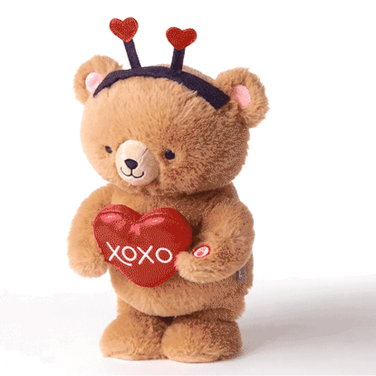 Hallmark Love Cub Bear Plush with Sound and Motion, 13