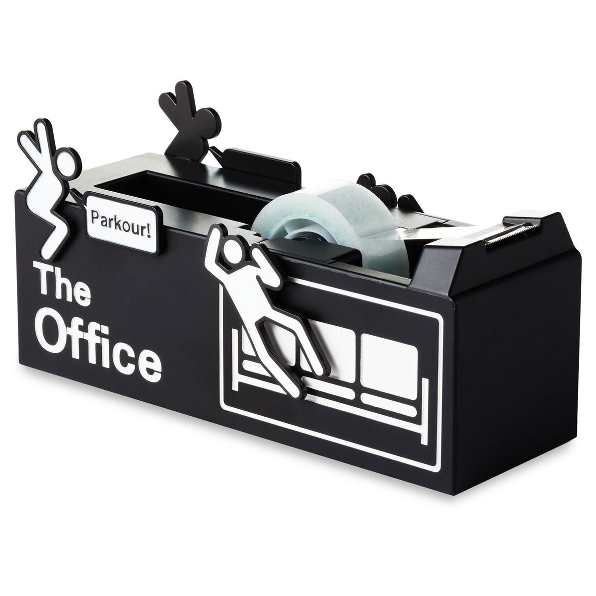 Hallmark The Office Parkour Tape Dispenser With Sound – Steve's