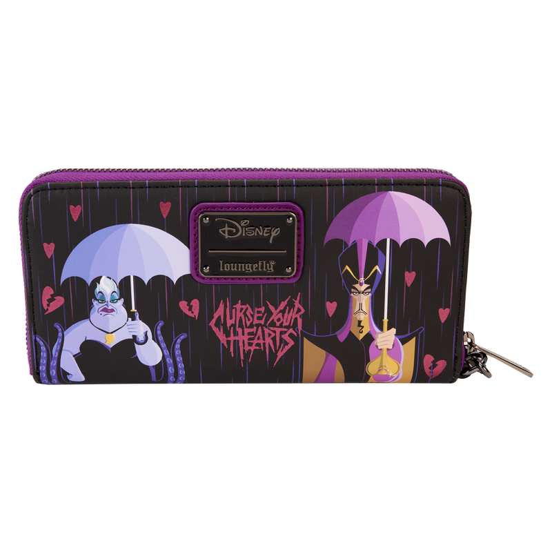 【Loungefly】ディズニーヴィランズ レイン ハート ウォレット Loungefly】ディズニーヴィランズ レイン ハート ウォレット