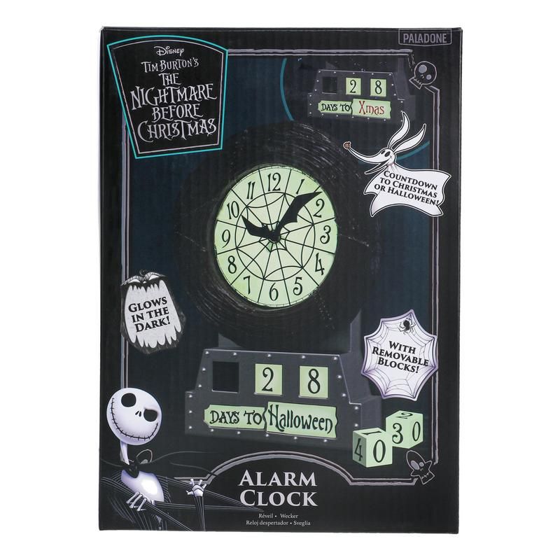 Nightmare Before Christmas Countdown Alarm Clock Steve's Hallmark