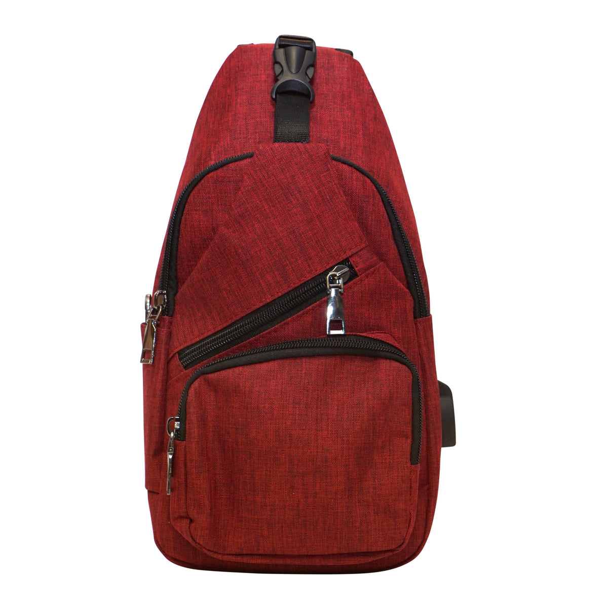 anti theft travel backpack innovation protech Anti-Theft Daypack Backpack Red by Nupouch – Steve's Hallmark