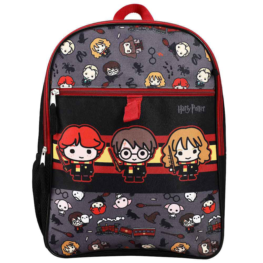 Harry Potter Chibi 5-Piece Backpack Set with Lunch Bag  display picture 3