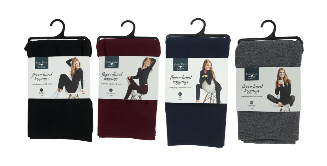 Britt's knits fleece lined leggings shop
