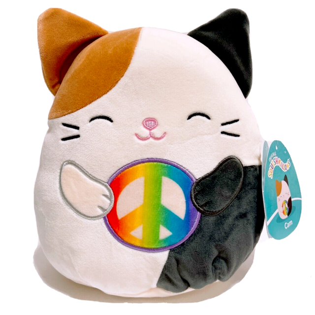 Squishmallow Cam the Cat I Got That Peace Sign 8
