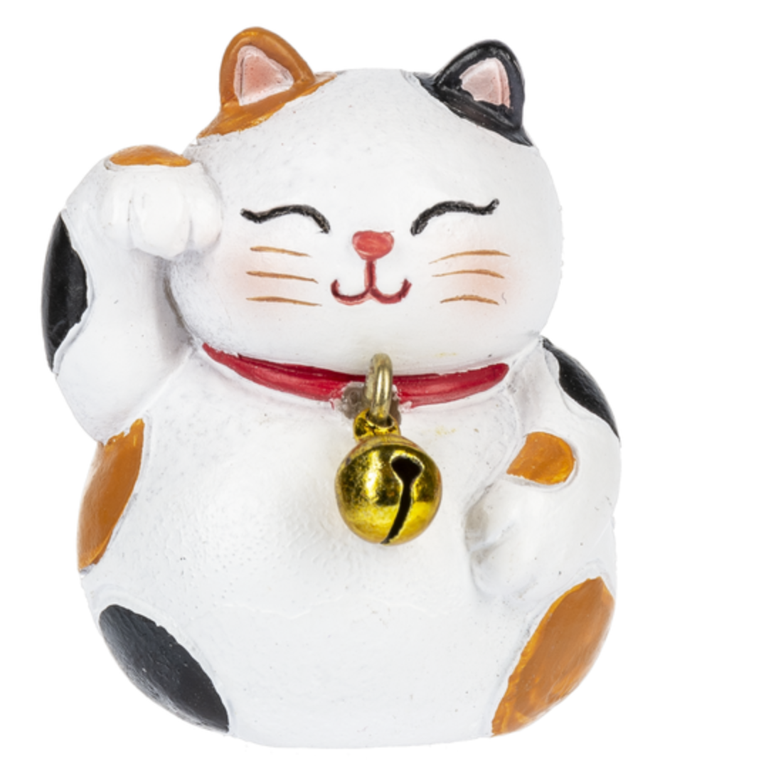 小物 ITTI Art by masasculp LUCKY CHARM CAT Asian Good Fortune Lucky Cat Pocket Token Charm – Steve's Hallmark