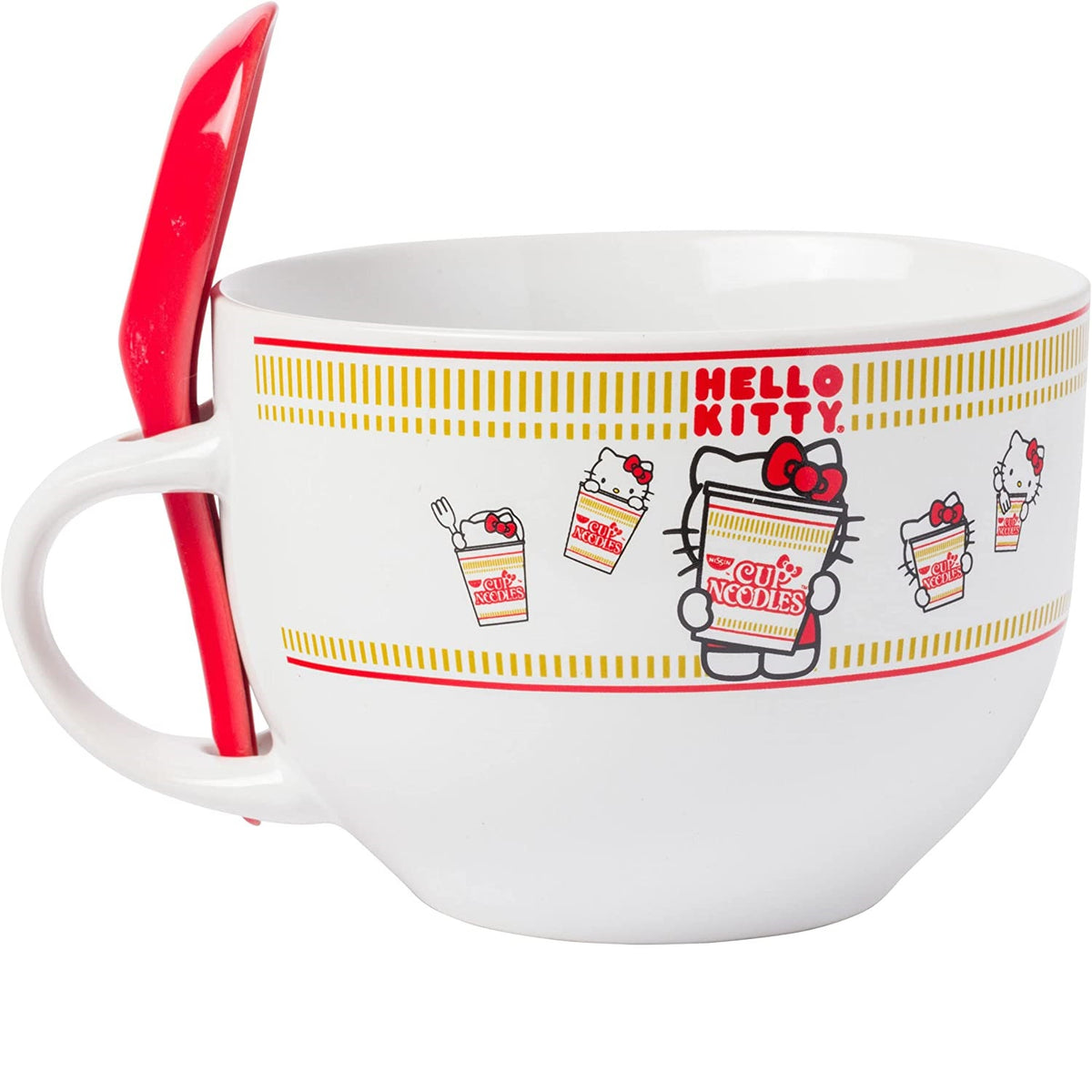 Dropship The Mug With A Hoop, Ceramic Coffee & Hot Chocolate Mug; Cereal;  Soup Bowl, 16OZ Cup
