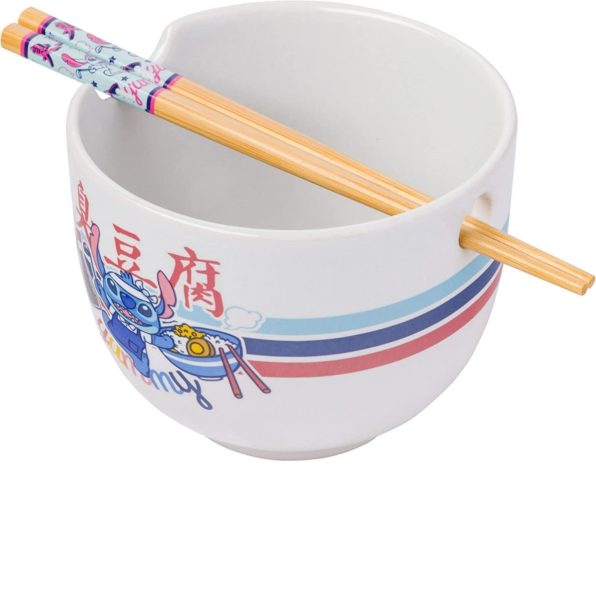 20 Oz. Disney Lilo and Stitch Yummy Stinky Tofu Ramen Bowl with