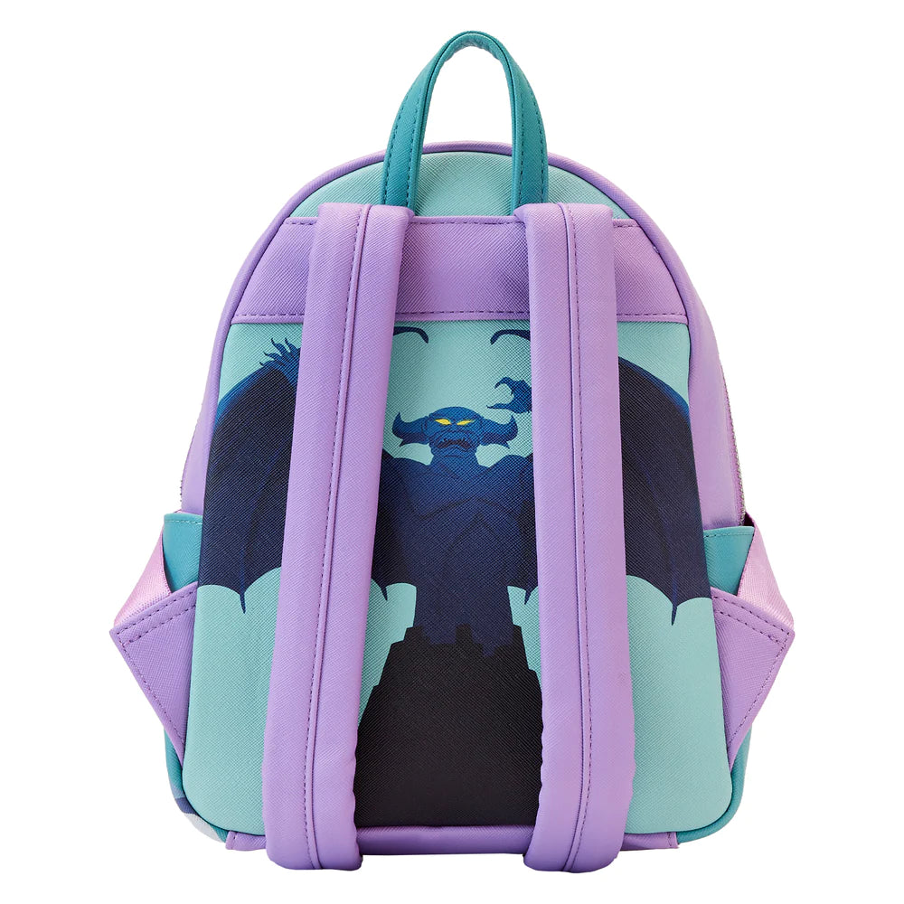 disney villains books mini backpack Disney Villains Color Block Triple Pocket Mini Backpack