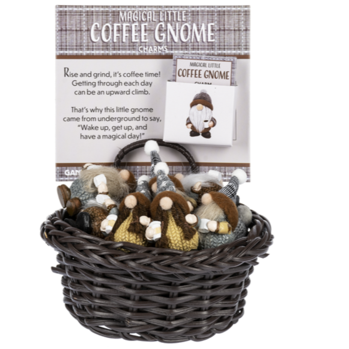Little Magical Coffee Gnome Pocket Token Charm Figurine – Steve's