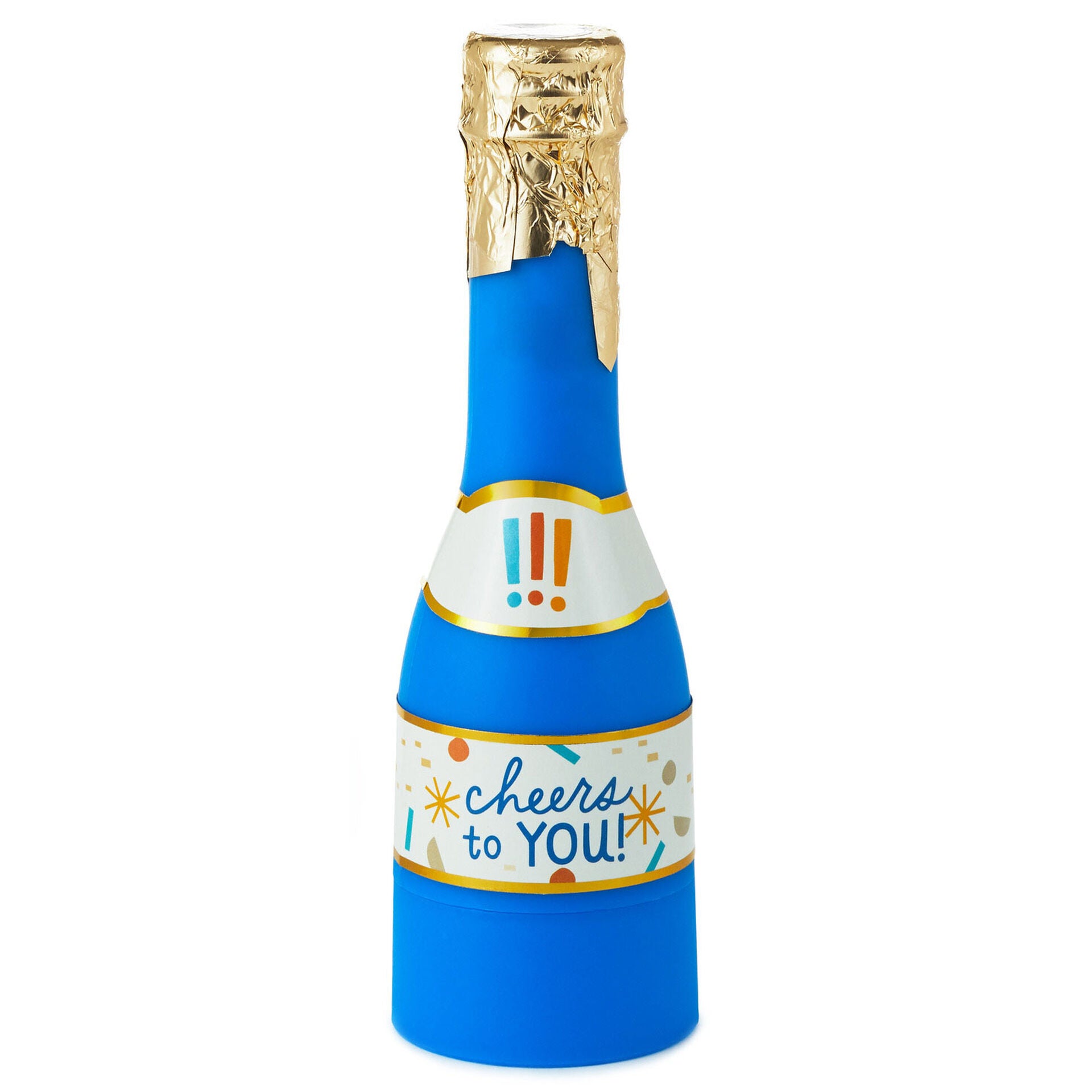 Hallmark Cheers to You Champagne Party Popper – Steve's Hallmark