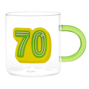 Hallmark Glass 70th Birthday Mug, 17.5 oz.