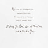 Hallmark DaySpring Wintry Night With Cardinals and Church Boxed Christmas Cards, Pack of 16