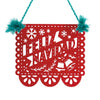 Vida Papel Picado Metal Hallmark Ornament