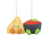 Better Together Chips and Salsa Magnetic Hallmark Ornaments, Set of 2