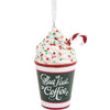 Hallmark But First, Coffee Christmas Ornament
