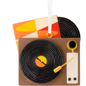 Hallmark Record Player Christmas Ornament