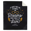 Hallmark Harry Potter™ Dwell on Dreams Throw Blanket, 50x60