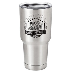 PeanutsÂ® Adventure Awaits Stainless Steel Tumbler, 27 oz.