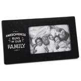 Hallmark Awesomeness Runs in Our Family Ceramic Picture Frame, 4x6