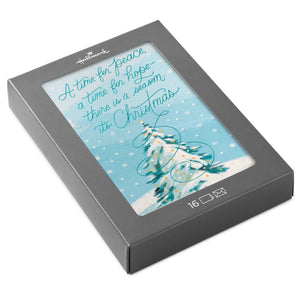 Hallmark A Time for Peace Boxed Christmas Cards, Pack of 16