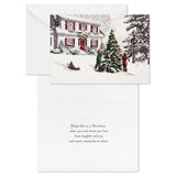 Hallmark Classic Home Boxed Christmas Cards, Pack of 40
