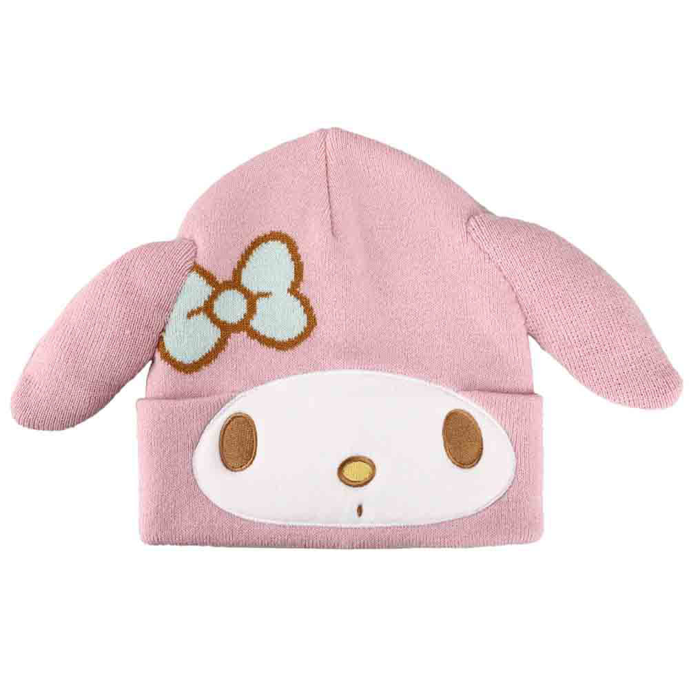 Sanrio My Melody Plush Ears Big Face Beanie Hat – Steve's Hallmark