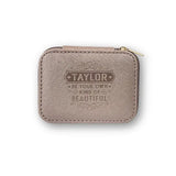 Personalized Travel Jewelry Box in Pink with Debossed Name Taylor - be your own kind of beautiful