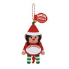 Pull-String Christmas Dancing Ornament with Personalized Name DIY Blank and Special People