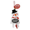Pull-String Christmas Dancing Ornament with Personalized Name DIY Blank and Special People