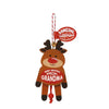 Pull-String Christmas Dancing Ornament with Personalized Name DIY Blank and Special People