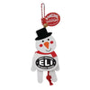 Pull-String Christmas Dancing Ornament with Personalized Name Daniel to Isaiah