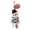Pull-String Christmas Dancing Ornament with Personalized Name Madison to Zoey