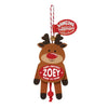 Pull-String Christmas Dancing Ornament with Personalized Name Madison to Zoey