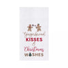 Gingerbread Kisses Christmas Wishes Towel