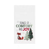Tidings of Comfort & Joy Christmas Fox Towel