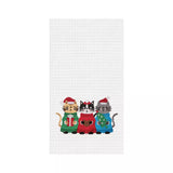 Caroling Cats Christmas Towel