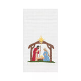 Nativity Scene Christmas Towel