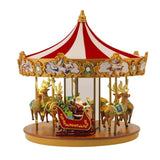 Very Merry Carousel Animated Musical Tabletop Décor 12"