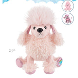 Webkinz Light Pink Poodle Puppy Dog Stuffed Animal Plush 8.5"