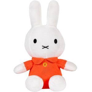 Miffy 8" Beanbag Stuffed Plush White with Orange Dress